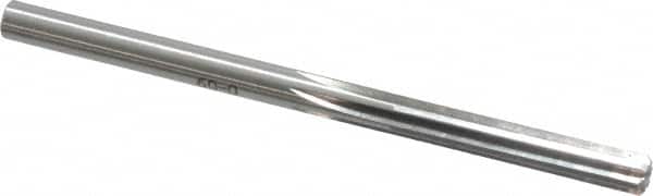 Made in USA - Letter C High Speed Steel 6 Flute Chucking Reamer - Industrial Tool & Supply