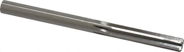 Made in USA - 0.374" High Speed Steel 6 Flute Chucking Reamer - Industrial Tool & Supply