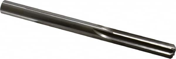 Made in USA - 0.4355" High Speed Steel 6 Flute Dowel Pin Chucking Reamer - Industrial Tool & Supply
