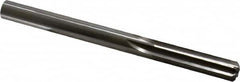 Made in USA - 0.4355" High Speed Steel 6 Flute Dowel Pin Chucking Reamer - Industrial Tool & Supply