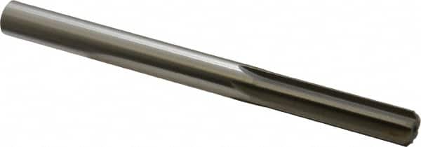 Made in USA - 0.498" High Speed Steel 6 Flute Dowel Pin Chucking Reamer - Industrial Tool & Supply