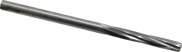 Made in USA - #4 High Speed Steel 6 Flute Chucking Reamer - Industrial Tool & Supply