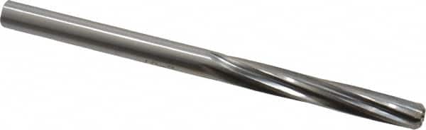 Made in USA - Letter H High Speed Steel 6 Flute Chucking Reamer - Industrial Tool & Supply