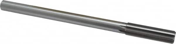 Made in USA - 21/32" Cobalt 8 Flute Chucking Reamer - Industrial Tool & Supply