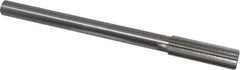 Made in USA - 3/4" Cobalt 8 Flute Chucking Reamer - Straight Flute, 5/8" Straight Shank, 2-1/2" Flute Length, 9-1/2" OAL - Industrial Tool & Supply
