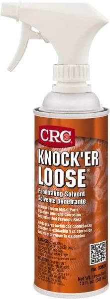 CRC - 13 oz Trigger Spray Can Nondrying Film Penetrant/Lubricant - Reddish, Food Grade - Industrial Tool & Supply