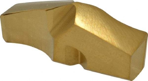 Guhring - Series 1047, 13/16" Diam 140° Replaceable Drill Tip - Carbide, TiN Finish, 2.1 Seat Size, Through Coolant - Industrial Tool & Supply