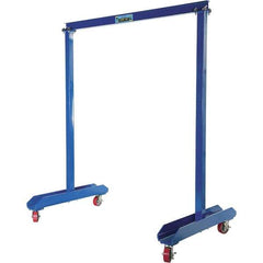 Vestil - 1,000 Lb Load Capacity, Steel Gantry Crane - 6' Span - Industrial Tool & Supply