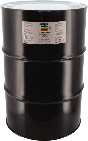 Synco Chemical - 55 Gal Drum Synthetic Multi-Purpose Oil - -12 to 121°F, SAE 80W, ISO 68, 72-79.5 cSt at 40°C, Food Grade - Industrial Tool & Supply