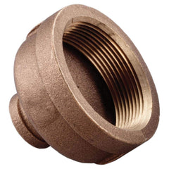 Merit Brass - Brass & Chrome Pipe Fittings Type: Reducing Coupling Fitting Size: 2 x 1-1/2 - Industrial Tool & Supply