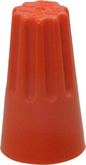 3M - 3, 20 to 2, 14 AWG, 600 Volt, Fire Resistant, Standard Twist on Wire Connector - Orange, 221°F - Industrial Tool & Supply