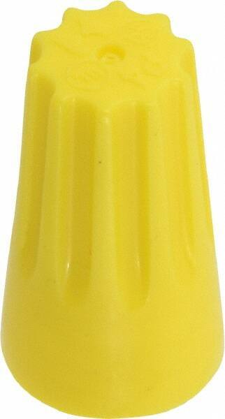 3M - 3, 20 to 2, 12 AWG, 600 Volt, Fire Resistant, Standard Twist on Wire Connector - Yellow, 221°F - Industrial Tool & Supply