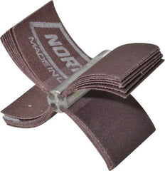 Merit Abrasives - 180 Grit, Coated, Aluminum Oxide Bore Polisher - Very Fine Grade, 16,000 RPM, Polishes Bores with 2-1/8 to 2-1/2" Diam - Industrial Tool & Supply