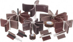 Merit Abrasives - Bore Polisher Test Kit - Polishes Bores with 1 to 5" Diam - Industrial Tool & Supply