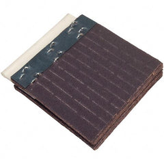 Merit Abrasives - 60 Grit, Scored Surface, Aluminum Oxide Flex Drum Flap Wheel Refill - Medium Grade, 2-3/4" Trim Length x 2" Wide x 1/4" Thick, Resin Bond - Industrial Tool & Supply