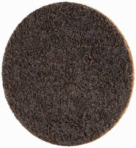 Merit Abrasives - 5" Disc Diam, Aluminum Oxide Quick Change Disc - Type S Attaching System, Nonwoven, Brown, Coarse Grade, GD Series - Industrial Tool & Supply