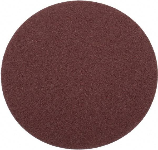 Merit Abrasives - 3" Diam, 150 Grit Aluminum Oxide Adhesive PSA Disc - Medium Grade, Black, Cloth Backing, Flexible - Industrial Tool & Supply