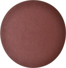 Merit Abrasives - 3" Diam, 240 Grit Aluminum Oxide Adhesive PSA Disc - Very Fine Grade, Black, Cloth Backing, Flexible - Industrial Tool & Supply