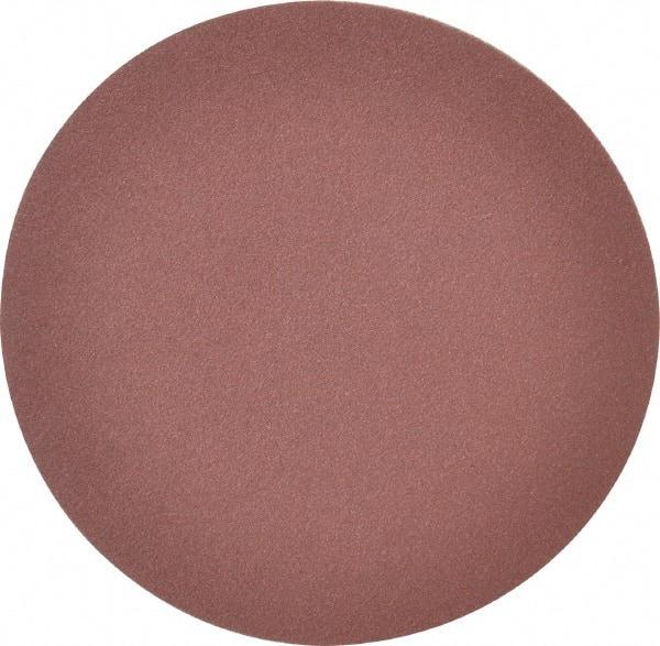 Merit Abrasives - 5" Diam, 120 Grit Aluminum Oxide Adhesive PSA Disc - Medium Grade, Black, Cloth Backing, Flexible - Industrial Tool & Supply