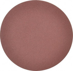 Merit Abrasives - 5" Diam, 120 Grit Aluminum Oxide Adhesive PSA Disc - Medium Grade, Black, Cloth Backing, Flexible - Industrial Tool & Supply