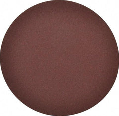 Merit Abrasives - 6" Diam, 100 Grit Aluminum Oxide Adhesive PSA Disc - Medium Grade, Black, Cloth Backing, Flexible - Industrial Tool & Supply