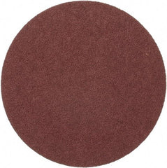 Merit Abrasives - 8" Diam, 36 Grit Aluminum Oxide Adhesive PSA Disc - Very Coarse, Black, Cloth Backing, Flexible - Industrial Tool & Supply