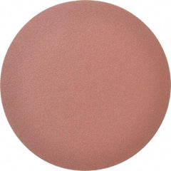 Merit Abrasives - 8" Diam, 80 Grit Aluminum Oxide Adhesive PSA Disc - Coarse Grade, Black, Cloth Backing, Flexible - Industrial Tool & Supply