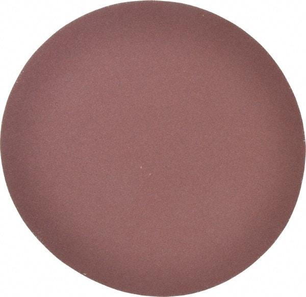 Merit Abrasives - 10" Diam, 100 Grit Aluminum Oxide Adhesive PSA Disc - Medium Grade, Black, Cloth Backing, Flexible, Use with Stationary Disc Sanders - Industrial Tool & Supply