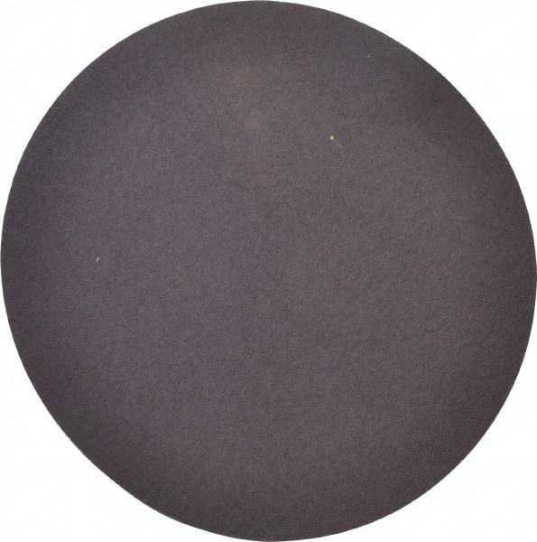 Merit Abrasives - 12" Diam, 50 Grit Aluminum Oxide Adhesive PSA Disc - Coarse Grade, Black, Cloth Backing, Flexible, Use with Stationary Disc Sanders - Industrial Tool & Supply
