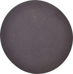 Merit Abrasives - 12" Diam, 50 Grit Aluminum Oxide Adhesive PSA Disc - Coarse Grade, Black, Cloth Backing, Flexible, Use with Stationary Disc Sanders - Industrial Tool & Supply