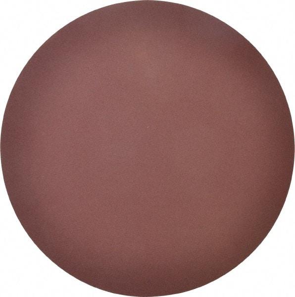 Merit Abrasives - 12" Diam, 120 Grit Aluminum Oxide Adhesive PSA Disc - Medium Grade, Black, Cloth Backing, Flexible, Use with Stationary Disc Sanders - Industrial Tool & Supply