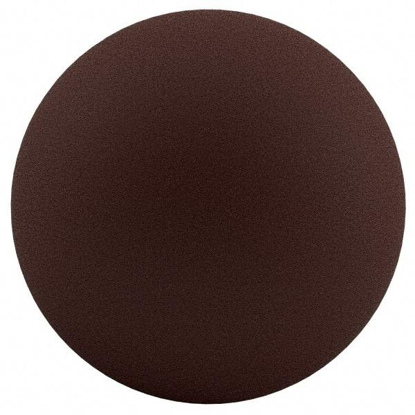 Merit Abrasives - 12" Diam, 150 Grit Aluminum Oxide Adhesive PSA Disc - Medium Grade, Black, Cloth Backing, Flexible, Use with Stationary Disc Sanders - Industrial Tool & Supply