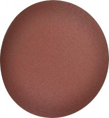 Merit Abrasives - 15" Diam, 36 Grit Aluminum Oxide Adhesive PSA Disc - Very Coarse, Black, Cloth Backing, Flexible - Industrial Tool & Supply