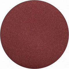 Merit Abrasives - 15" Diam, 50 Grit Aluminum Oxide Adhesive PSA Disc - Coarse Grade, Black, Cloth Backing, Flexible, Use with Stationary Disc Sanders - Industrial Tool & Supply