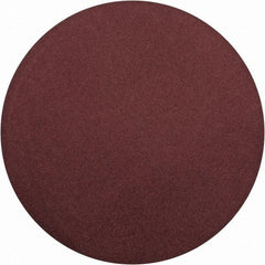 Merit Abrasives - 16" Diam, 120 Grit Aluminum Oxide Adhesive PSA Disc - Medium Grade, Black, Cloth Backing, Flexible, Use with Stationary Disc Sanders - Industrial Tool & Supply