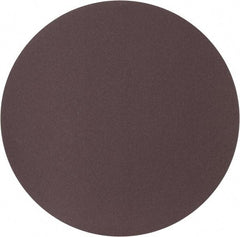 Merit Abrasives - 20" Diam, 80 Grit Aluminum Oxide Adhesive PSA Disc - Coarse Grade, Black, Cloth Backing, Flexible, Use with Stationary Disc Sanders - Industrial Tool & Supply