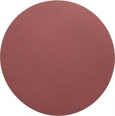 Merit Abrasives - 20" Diam, 120 Grit Aluminum Oxide Adhesive PSA Disc - Medium Grade, Black, Cloth Backing, Flexible, Use with Stationary Disc Sanders - Industrial Tool & Supply