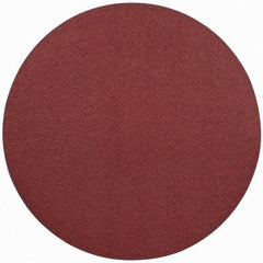 Merit Abrasives - 24" Diam, 50 Grit Aluminum Oxide Adhesive PSA Disc - Coarse Grade, Black, Cloth Backing, Flexible, Use with Stationary Disc Sanders - Industrial Tool & Supply
