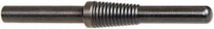 Merit Abrasives - 1/4" Pilot Diam x 1" Pilot Length, Cartridge Roll Mandrel - 1/4" Shank Diam x 1-1/4" Shank Length, 3" OAL - Industrial Tool & Supply