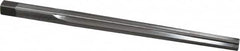 Made in USA - #7 Pin, 27/64" Diam, 0.3297" Small End, 13/32" Diam Straight Shank, 4-7/16" Flute, Taper Pin Reamer - Industrial Tool & Supply