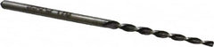 Made in USA - #7/0 Pin, 0.0666" Diam, 0.0497" Small End, 5/64" Diam Straight Shank, 13/16" Flute, Taper Pin Reamer - Industrial Tool & Supply
