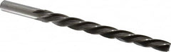 Made in USA - #9 Pin, 0.6066" Diam, 0.4805" Small End, 9/16" Diam Straight Shank, 6-1/16" Flute, Taper Pin Reamer - Industrial Tool & Supply