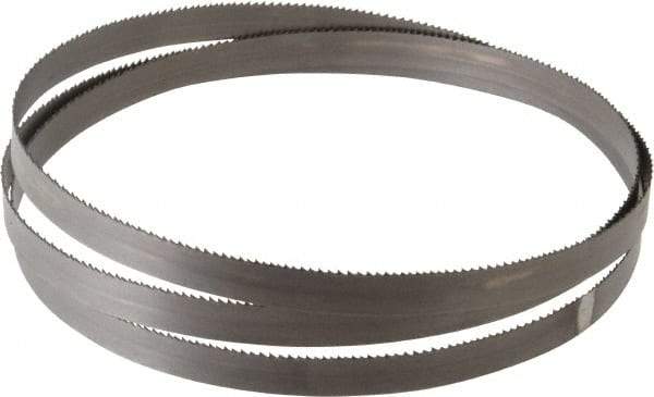 Starrett - 10 to 14 TPI, 5' 5" Long x 1/2" Wide x 0.025" Thick, Welded Band Saw Blade - Bi-Metal, Toothed Edge, Raker Tooth Set, Contour Cutting - Industrial Tool & Supply