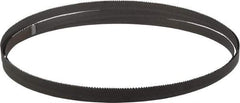 Starrett - 10 to 14 TPI, 7' 9" Long x 1/2" Wide x 0.025" Thick, Welded Band Saw Blade - Bi-Metal, Toothed Edge, Raker Tooth Set, Contour Cutting - Industrial Tool & Supply