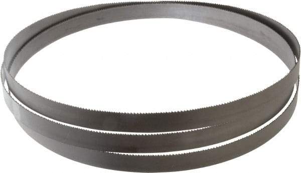 Starrett - 10 to 14 TPI, 8' 5" Long x 3/4" Wide x 0.035" Thick, Welded Band Saw Blade - Bi-Metal, Toothed Edge, Raker Tooth Set, Contour Cutting - Industrial Tool & Supply