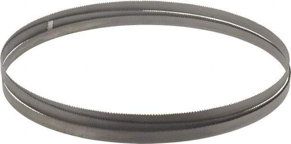 Starrett - 10 to 14 TPI, 8' 11" Long x 1/2" Wide x 0.025" Thick, Welded Band Saw Blade - Bi-Metal, Toothed Edge, Raker Tooth Set, Contour Cutting - Industrial Tool & Supply