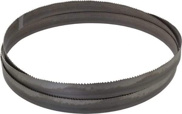 Starrett - 6 to 10 TPI, 9' 7-1/2" Long x 1" Wide x 0.035" Thick, Welded Band Saw Blade - Bi-Metal, Toothed Edge, Raker Tooth Set, Contour Cutting - Industrial Tool & Supply