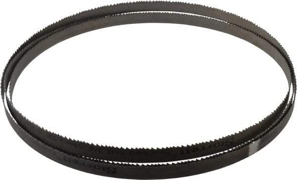 Starrett - 5 to 8 TPI, 11' Long x 3/4" Wide x 0.035" Thick, Welded Band Saw Blade - Bi-Metal, Toothed Edge, Raker Tooth Set, Contour Cutting - Industrial Tool & Supply
