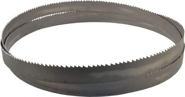 Starrett - 3 to 4 TPI, 12' 6" Long x 1-1/4" Wide x 0.042" Thick, Welded Band Saw Blade - Bi-Metal, Toothed Edge, Raker Tooth Set, Contour Cutting - Industrial Tool & Supply