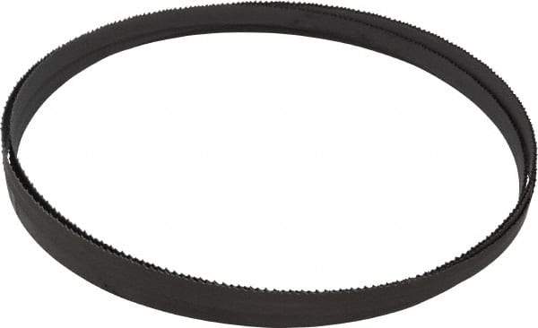 Starrett - 8 to 12 TPI, 12' 6" Long x 1/2" Wide x 0.025" Thick, Welded Band Saw Blade - Bi-Metal, Toothed Edge, Raker Tooth Set, Contour Cutting - Industrial Tool & Supply